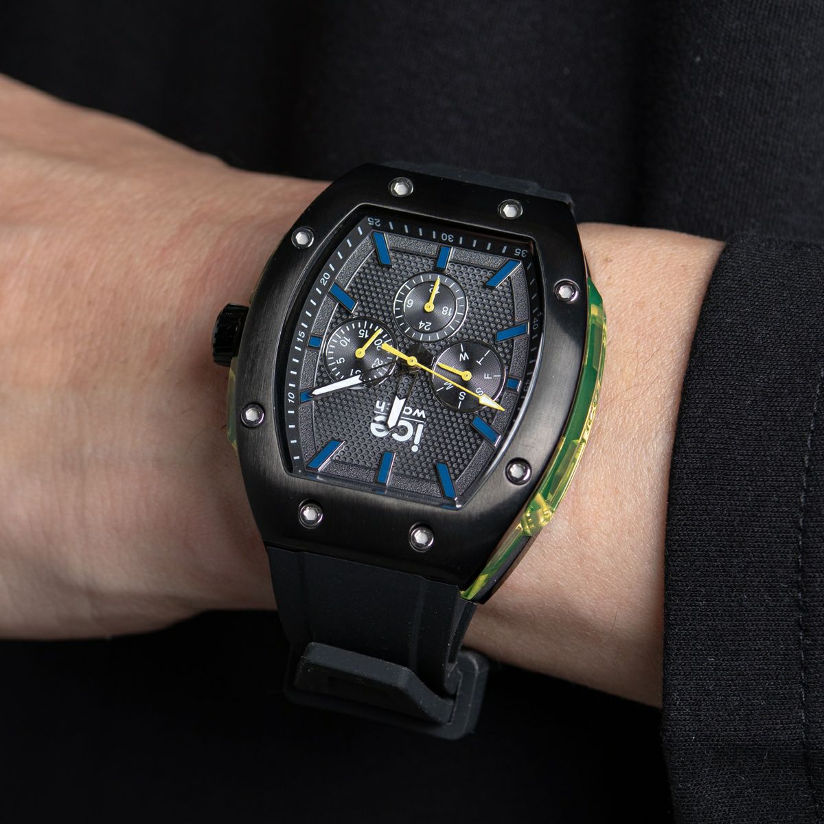 ICE-WATCH / アイスウォッチ ICE boliday Prestige ブラックイエロー