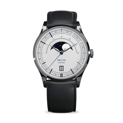 MU:N Watches / ムンウォッチ ORIGIN オリジン ブルー ブラック レザー 