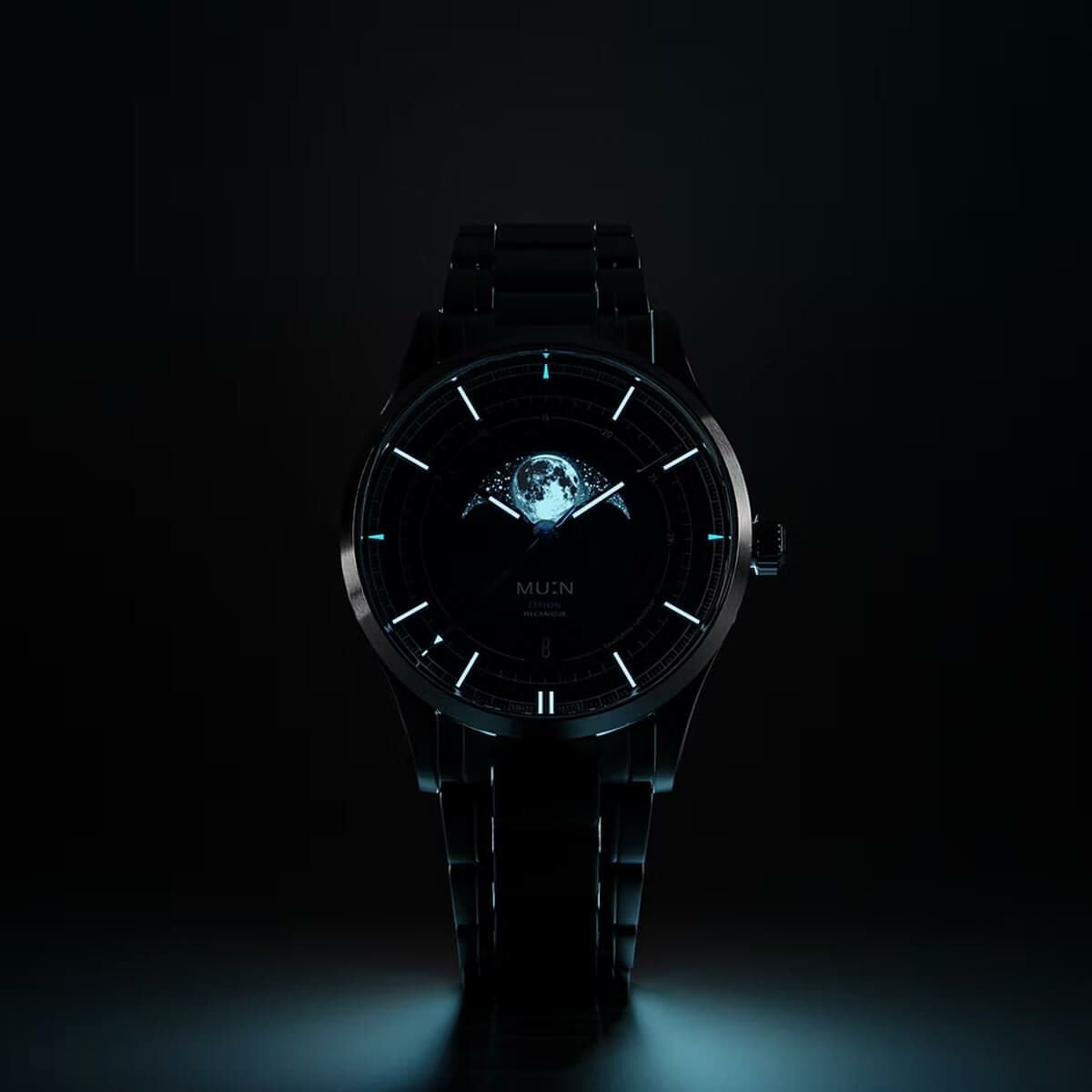 MU:N Watches / ムンウォッチ ORION オリオン グレー ブラウン レザー