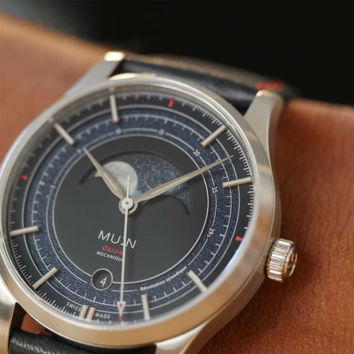 世界限定200本］ MU:N Watches / ムンウォッチ ORION オリオン ブルー