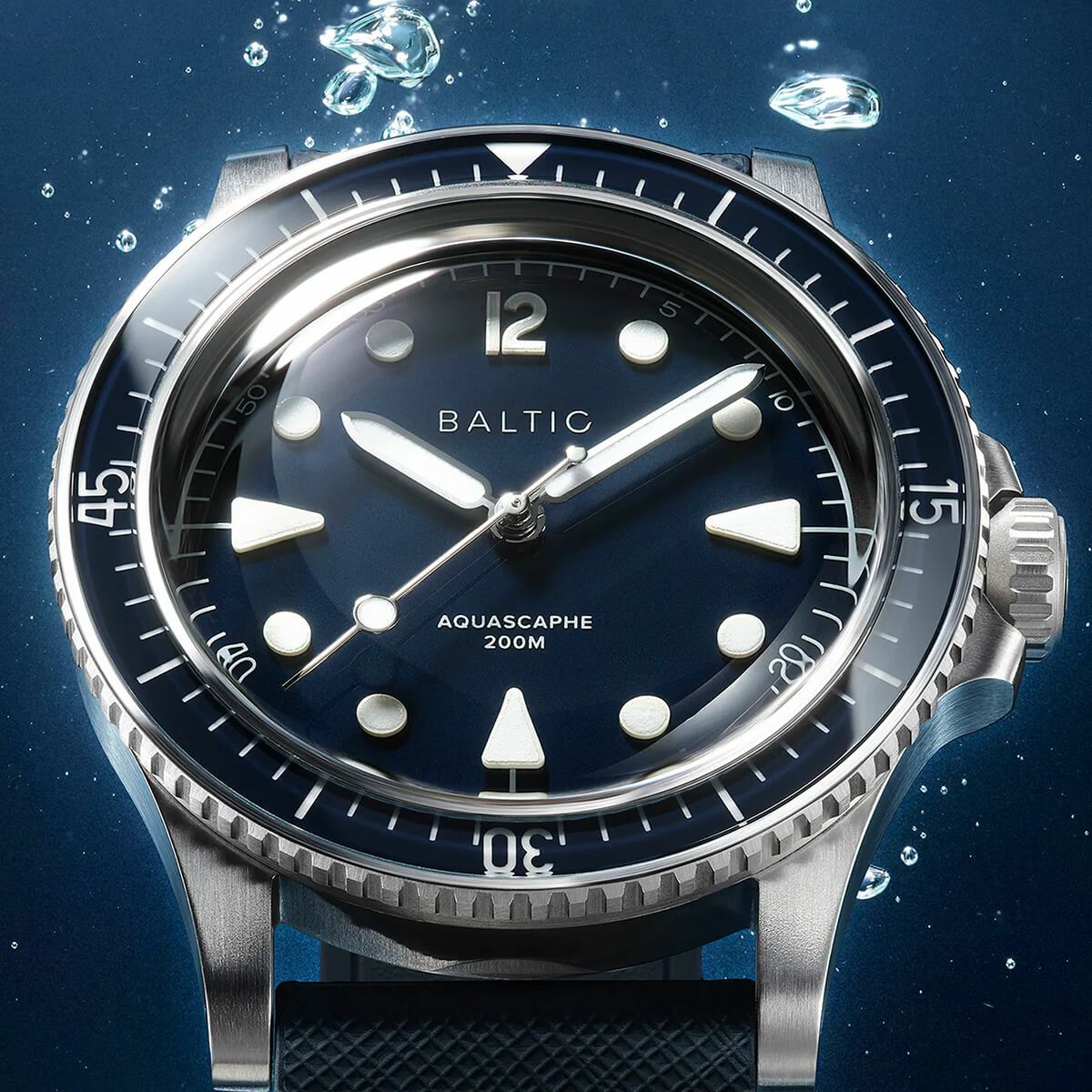 BALTIC / バルチック アクアスケープ Aquascaphe MK2 Blue 39.5mm