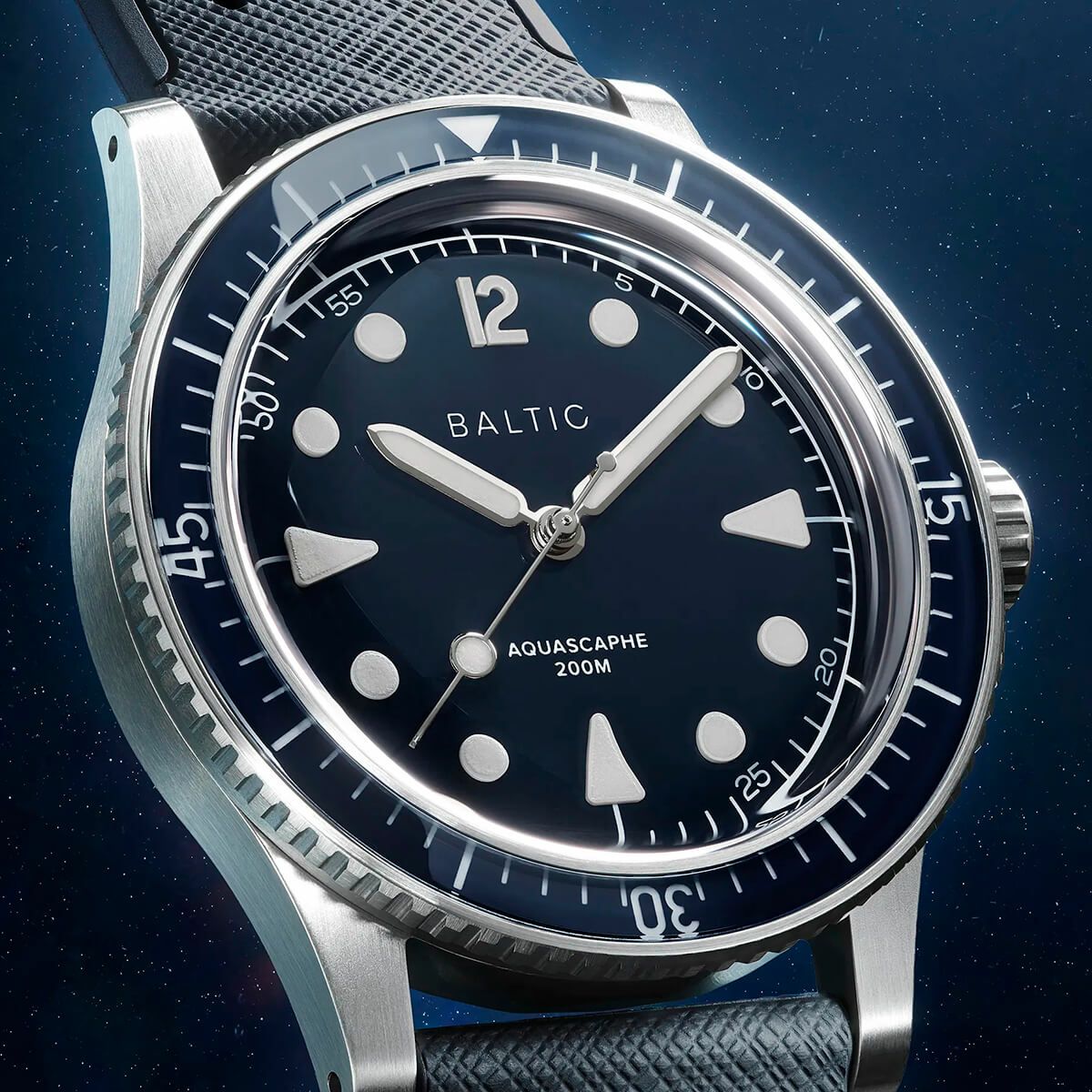 BALTIC / バルチック アクアスケープ Aquascaphe MK2 Blue 39.5mm