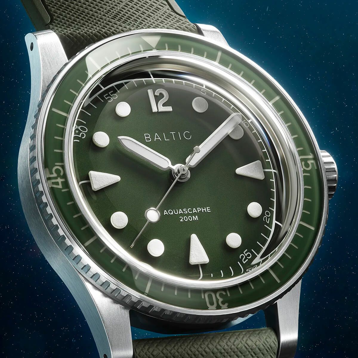 BALTIC / バルチック アクアスケープ Aquascaphe MK2 Green 39.5mm
