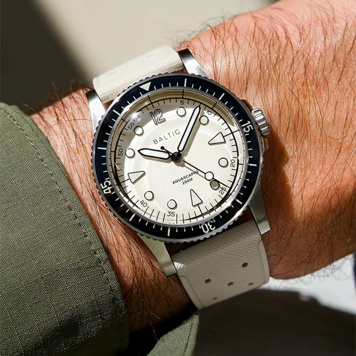 BALTIC / バルチック アクアスケープ Aquascaphe MK2 WarmSilver 37mm