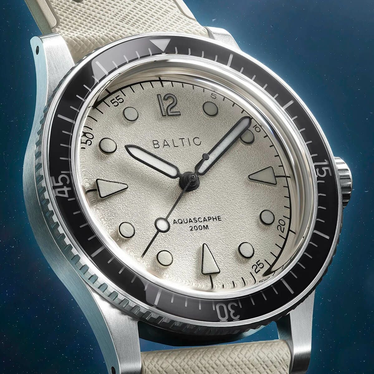BALTIC / バルチック アクアスケープ Aquascaphe MK2 WarmSilver 37mm