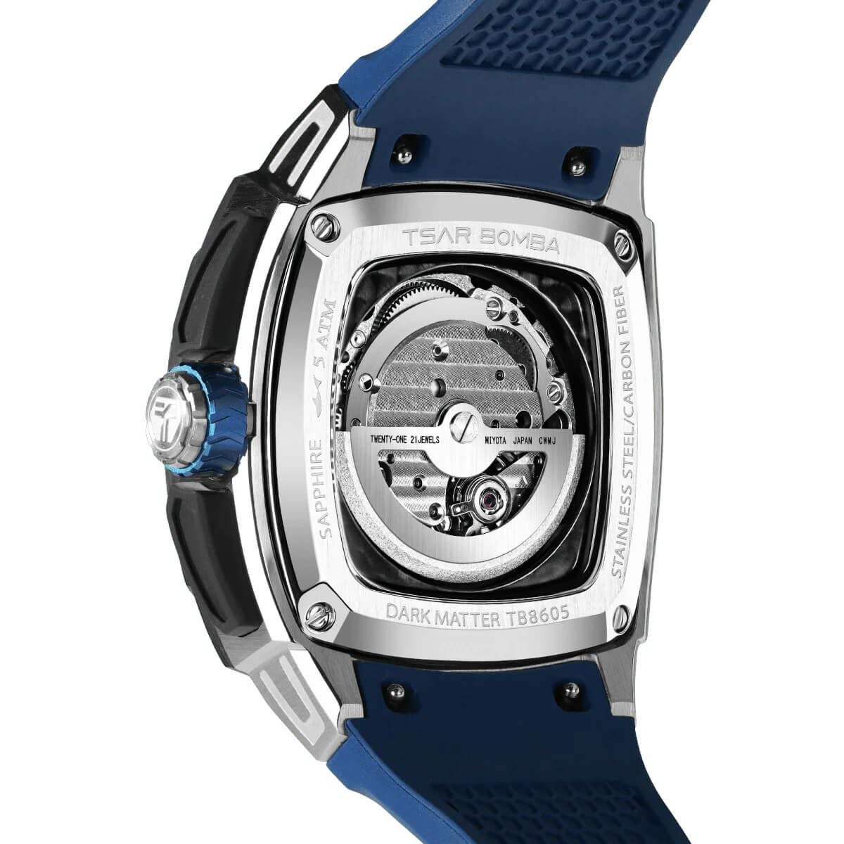 TSAR BOMBA / サーボンバ Automatic Watch ダークマター ブルー メンズ