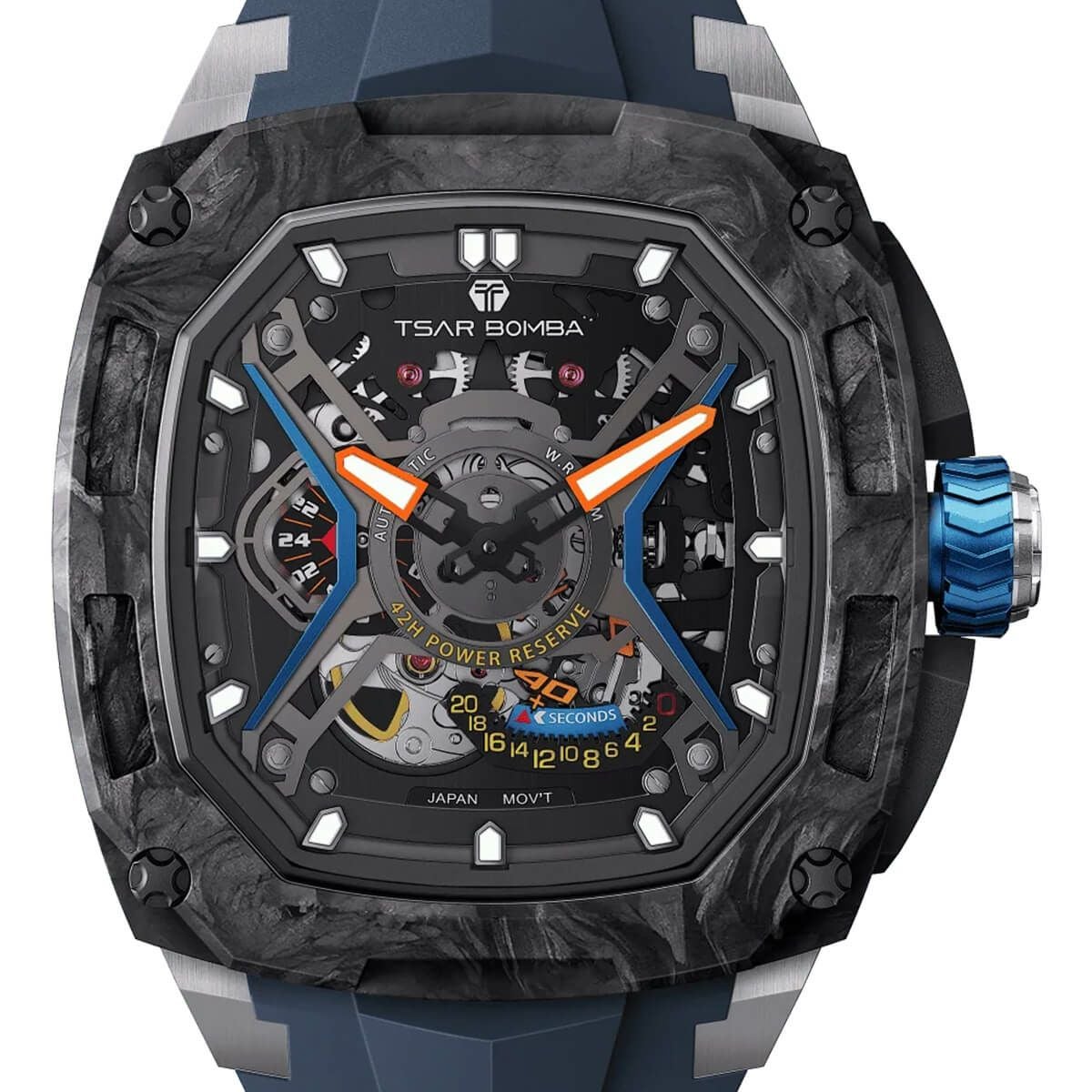 TSAR BOMBA / サーボンバ Automatic Watch ダークマター ブルー メンズ