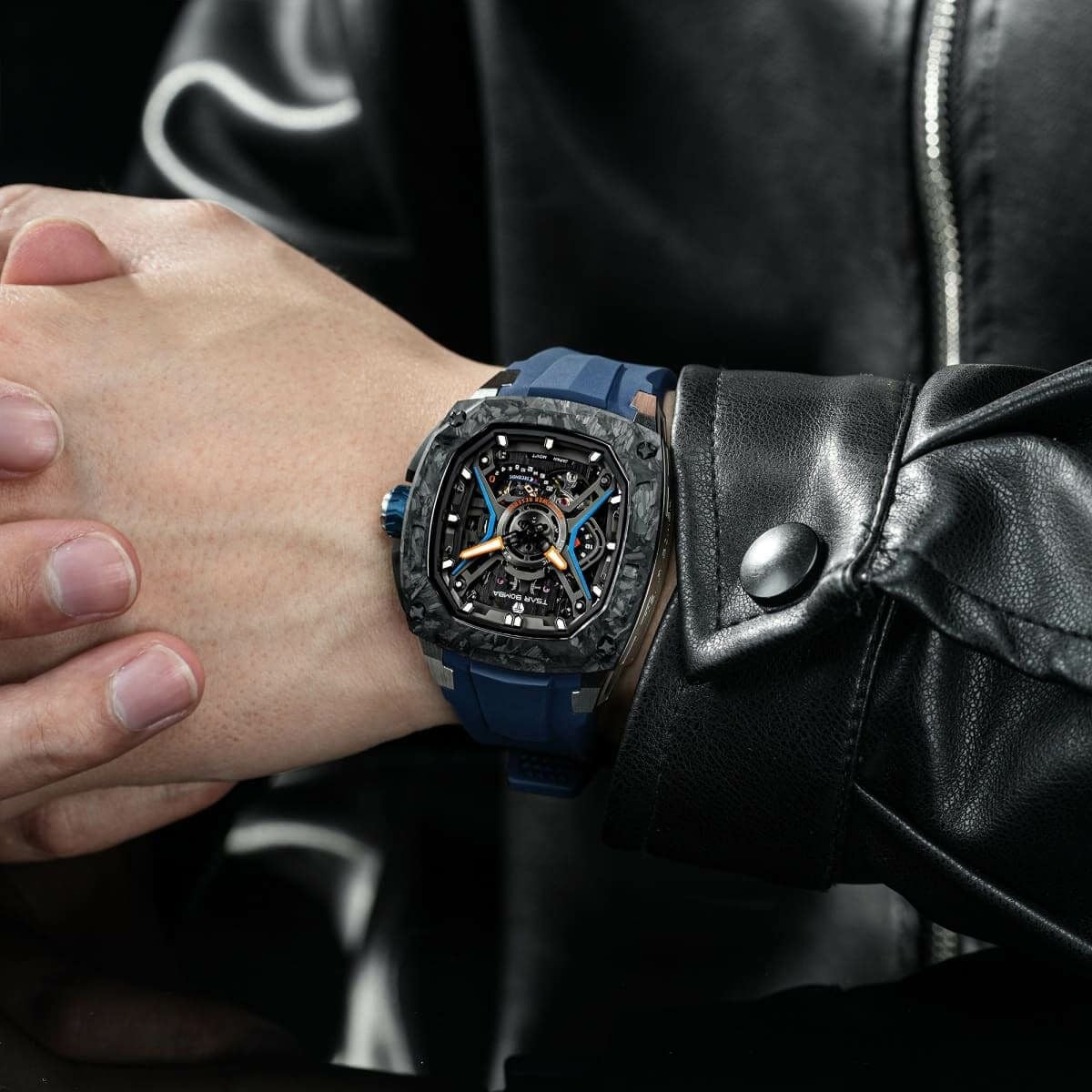 TSAR BOMBA / サーボンバ Automatic Watch ダークマター ブルー メンズ