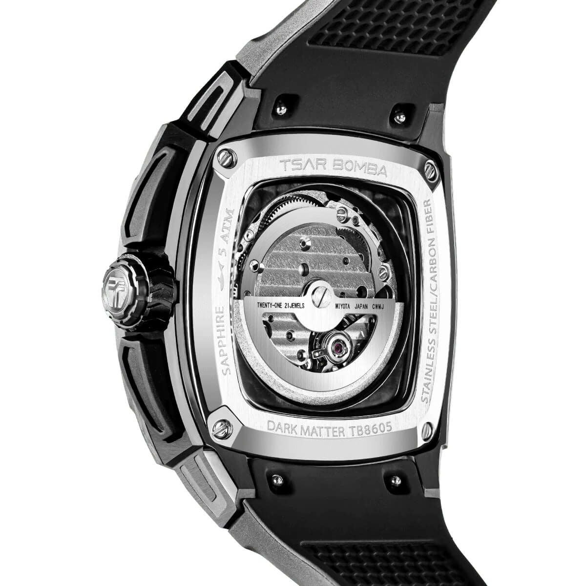 TSAR BOMBA / サーボンバ Automatic Watch ダークマター ブラック