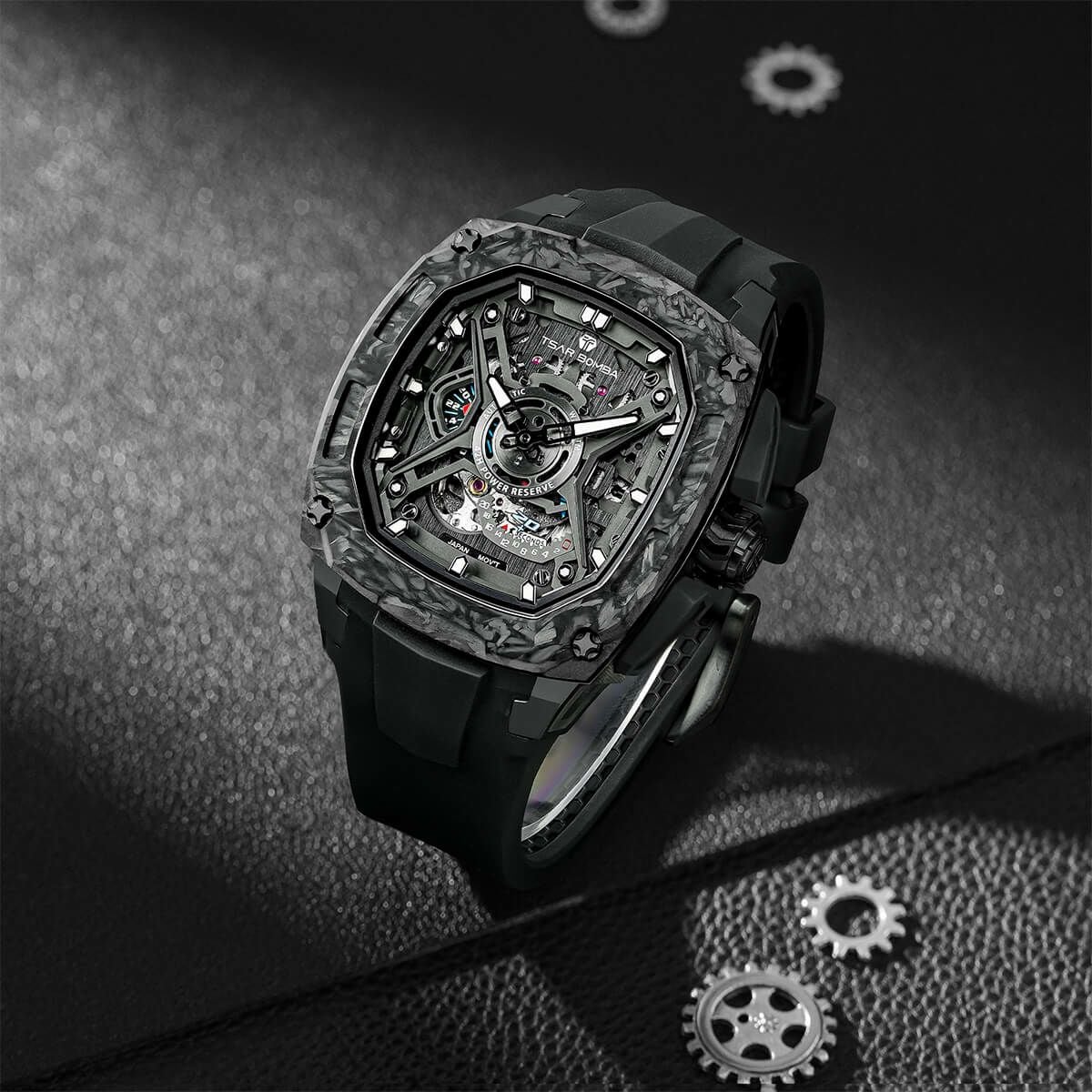TSAR BOMBA / サーボンバ Automatic Watch ダークマター ブラック