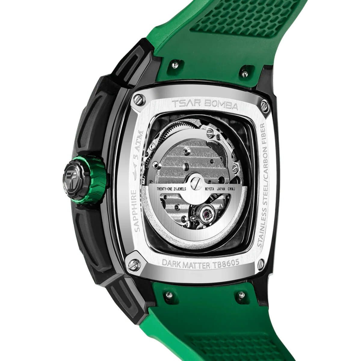 TSAR BOMBA / サーボンバ Automatic Watch ダークマター グリーン