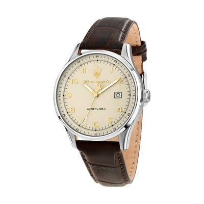 Maserati / マセラティ ソルパッソ 42MM オートマ ブラウン ダイヤル 