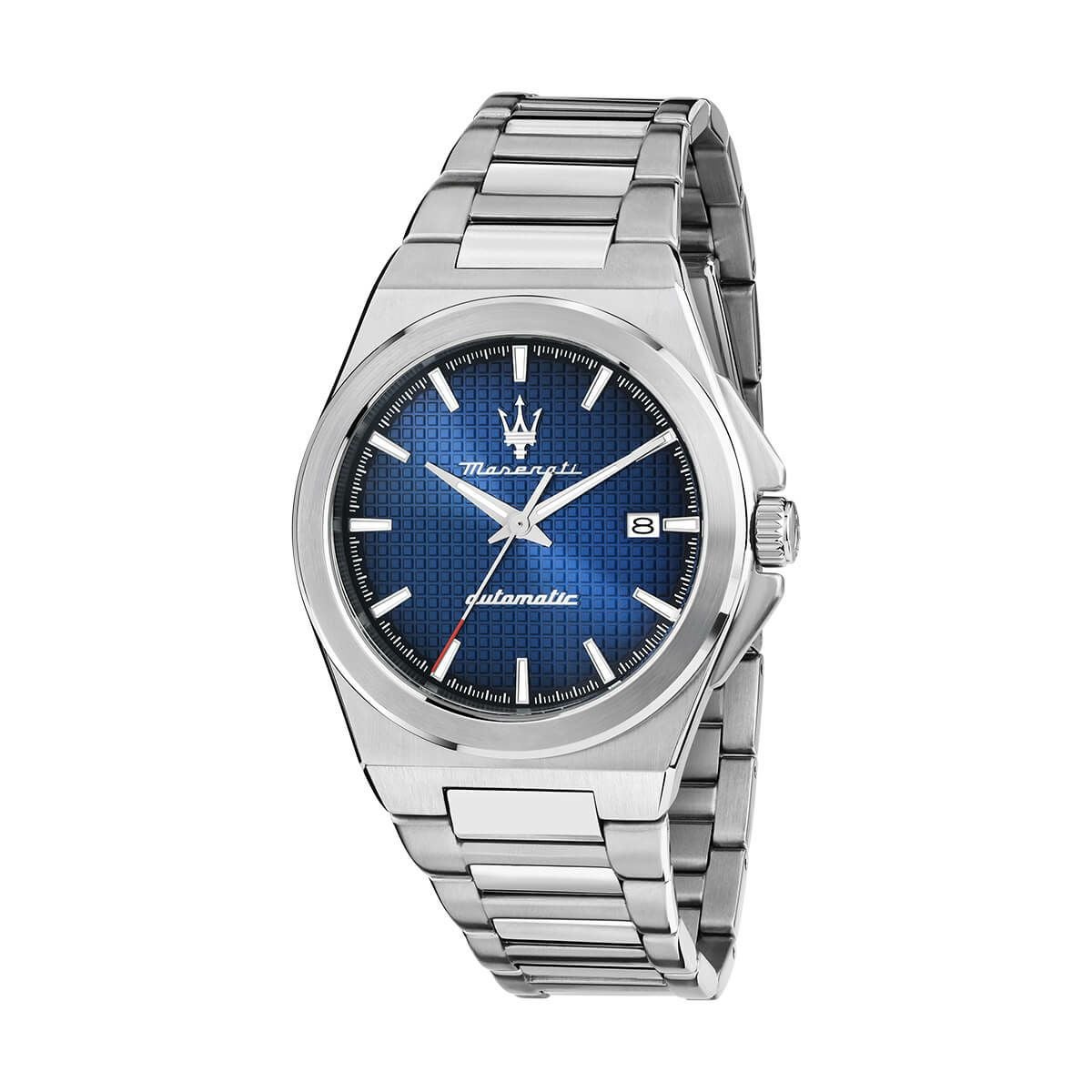 Maserati / マセラティ ベロチタ スリム 40MM オートマ ブルー ダイヤル シルバー ブレスレットの公式ECサイト掲載画像