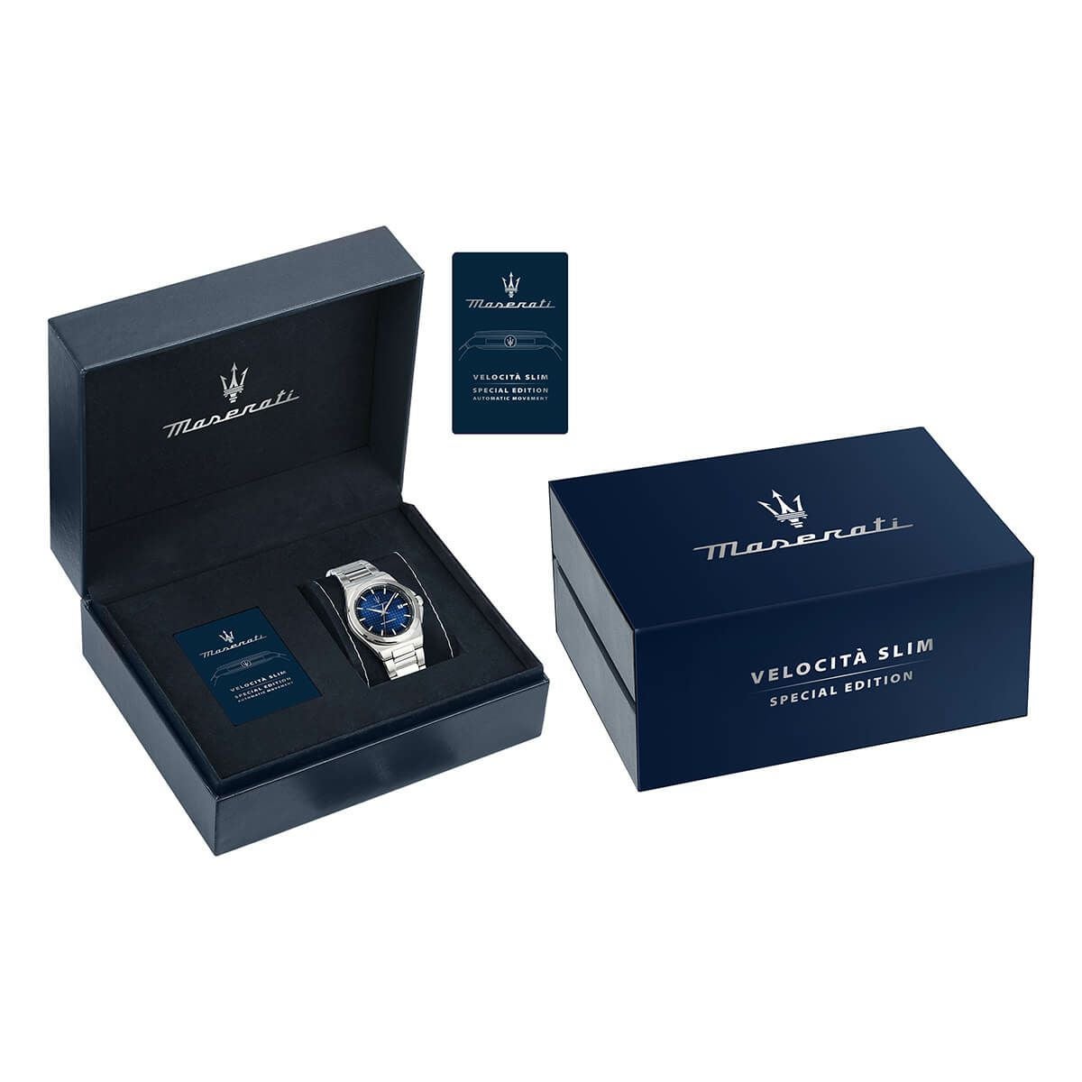 Maserati / マセラティ ベロチタ スリム 40MM オートマ ブルー