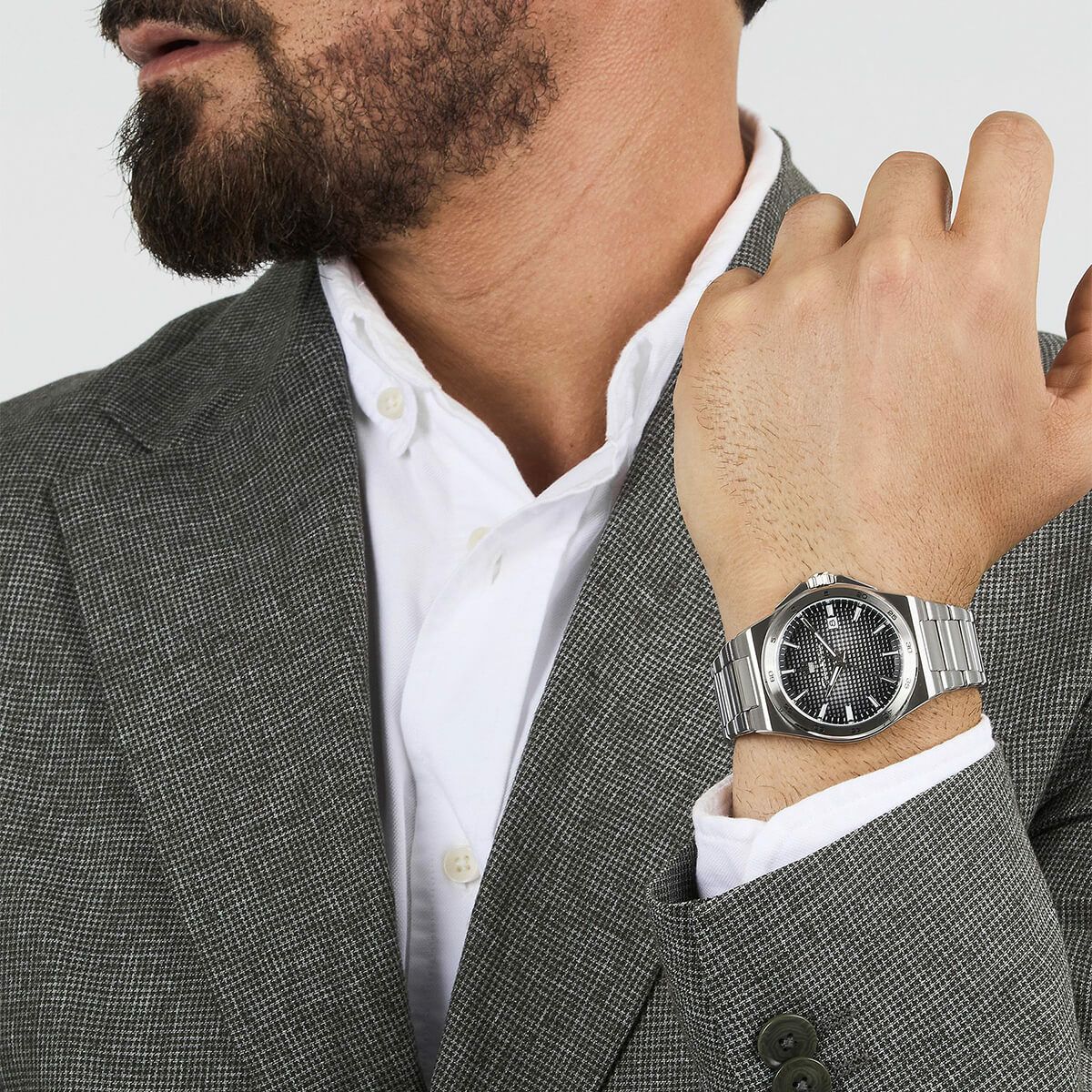Maserati / マセラティ ベロチタ スリム 40MM ブラック グレー