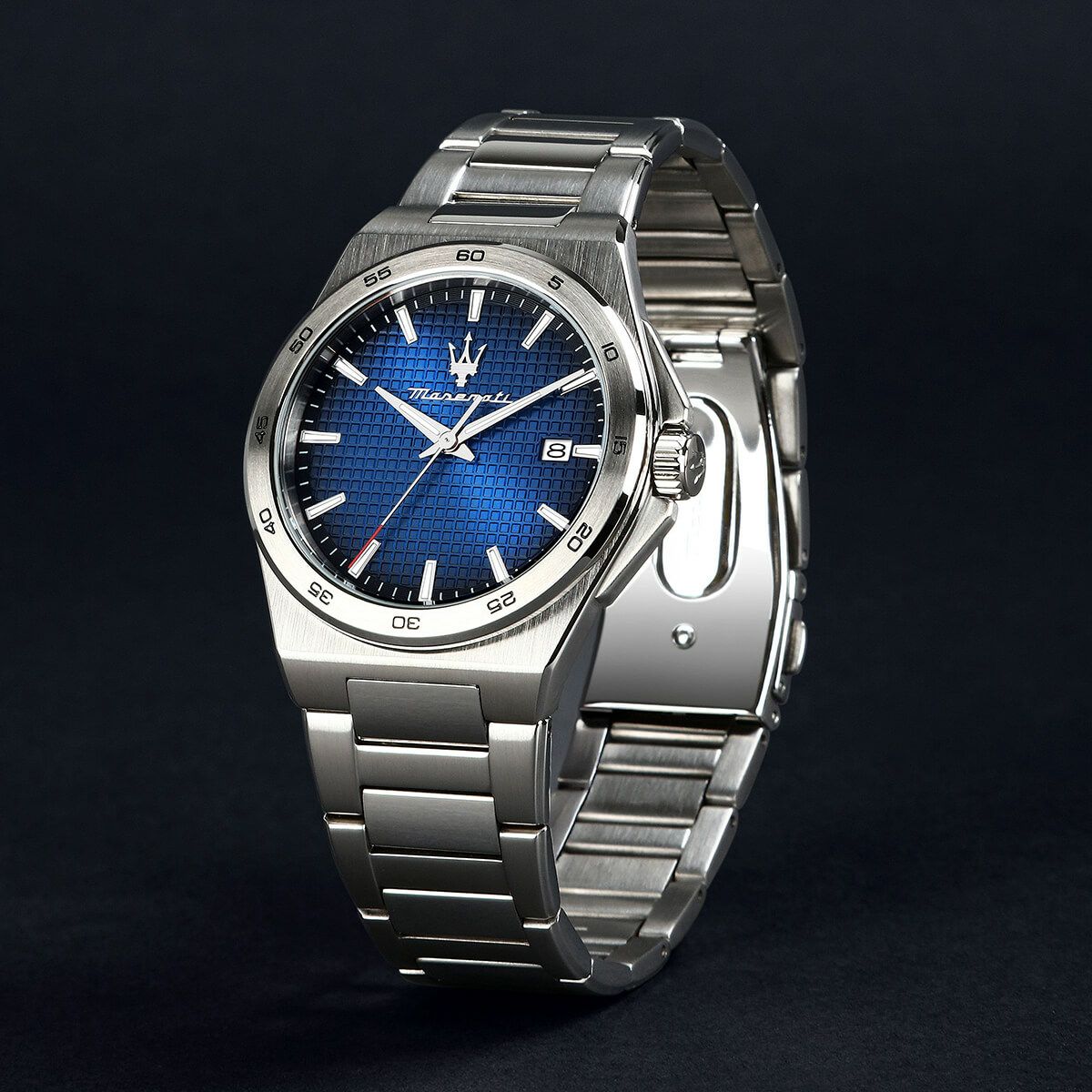 Maserati / マセラティ ベロチタ スリム 40MM ブラック ブルー