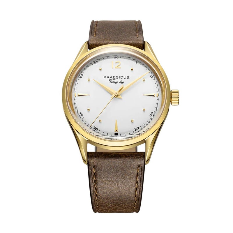 Praesidus / プレジダス Victory Day White Dark Brown Leatherの公式ECサイト掲載画像