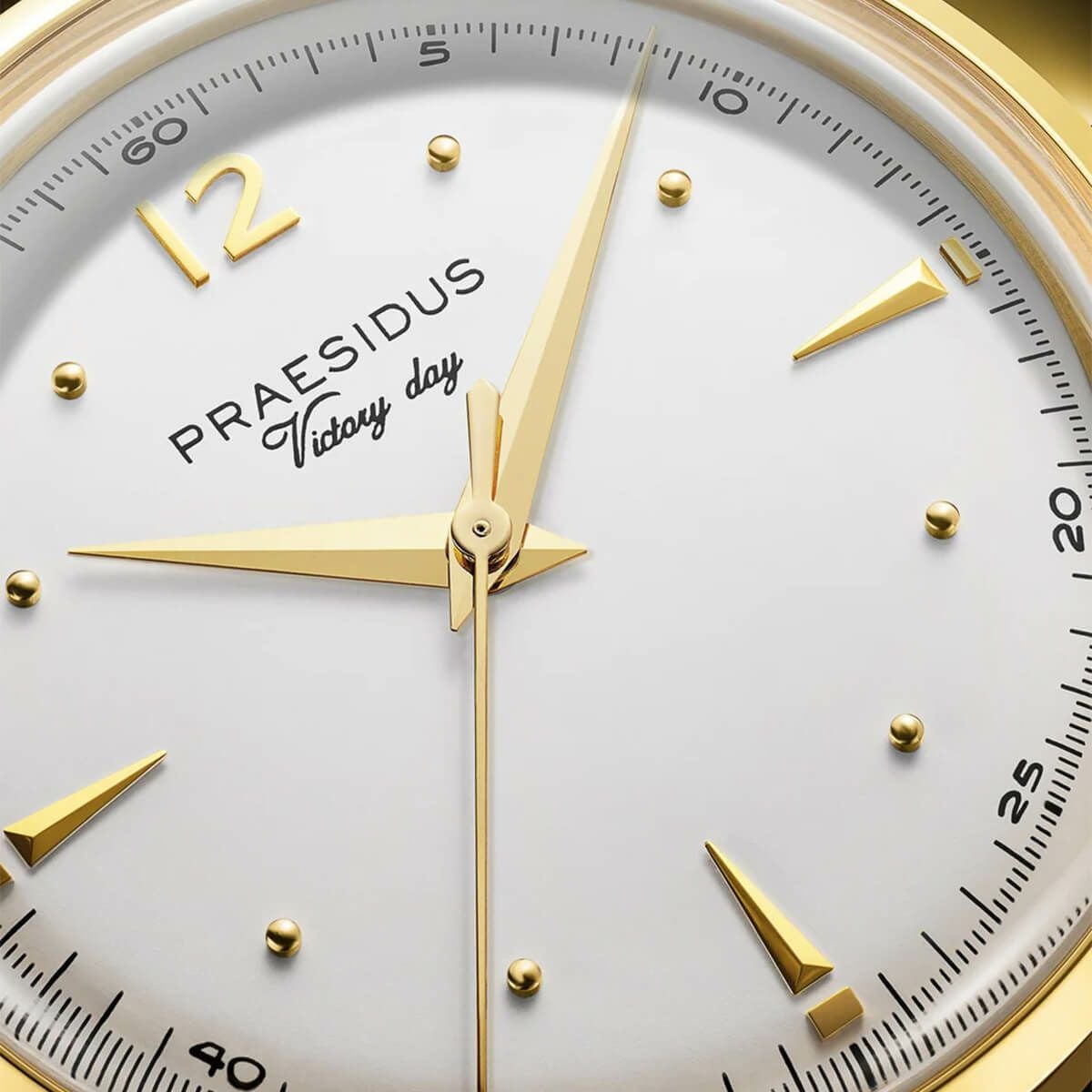 Praesidus / プレジダス Victory Day White Dark Brown Leather メンズ
