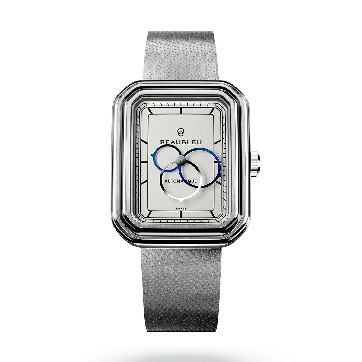 BEAUBLEU / ボーブルー ECCE FIGURA ALBA エッチェ フィグラ アルバ ステンレススチールメッシュストラップの公式ECサイト掲載画像