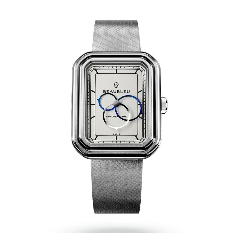 BEAUBLEU / ボーブルー ECCE FIGURA ALBA エッチェ フィグラ アルバ ステンレススチールメッシュストラップの公式ECサイト掲載画像