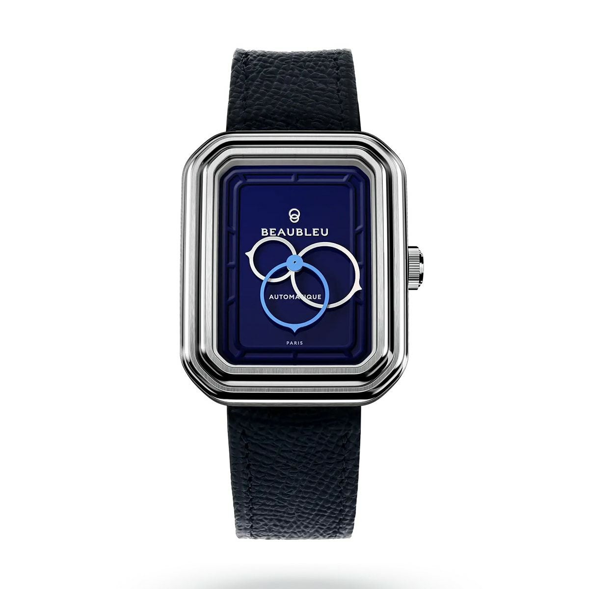 BEAUBLEU / ボーブルー ECCE FIGURA SMALT エッチェ フィグラ スマルト ブルー グレインド レザーストラップの公式ECサイト掲載画像