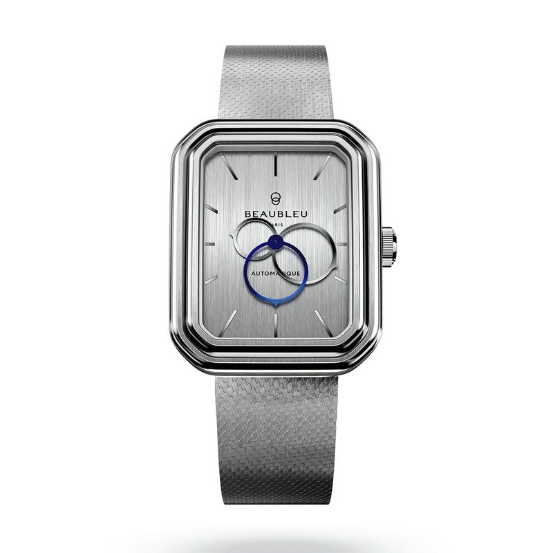 BEAUBLEU / ボーブルー ECCE FIGURA VESPERAL エッチェ フィグラ ヴェスペラル ステンレススチールメッシュストラップの公式ECサイト掲載画像