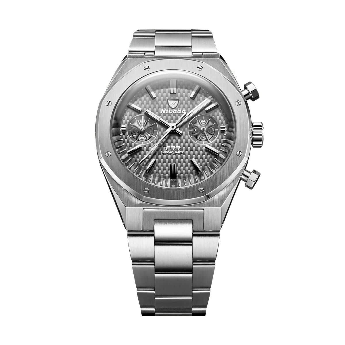 Nivada Grenchen / ニバダ グレンヒェン F77 クロノ メカクウォーツ