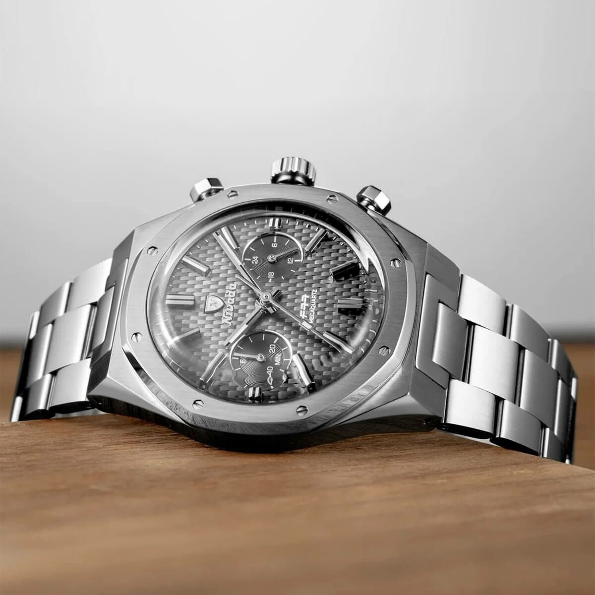 Nivada Grenchen / ニバダ グレンヒェン F77 クロノ メカクウォーツ