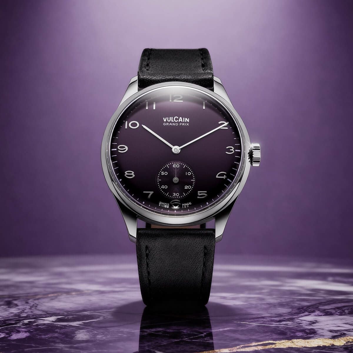 VULCAIN / ヴァルカン グランプリ スモールセコンド パープル ダイヤル