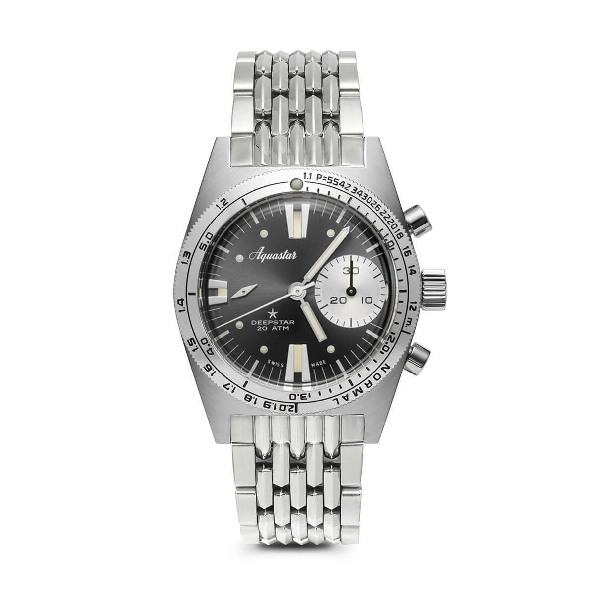 AQUASTAR / アクアスター 2022 Aquastar Deepstar 39mm Chronograph