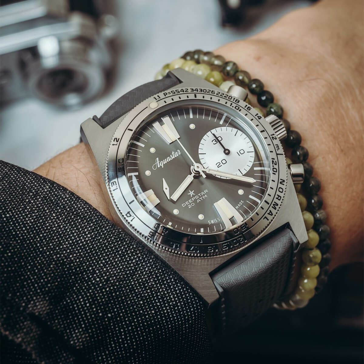 AQUASTAR / アクアスター 2022 Aquastar Deepstar 39mm Chronograph