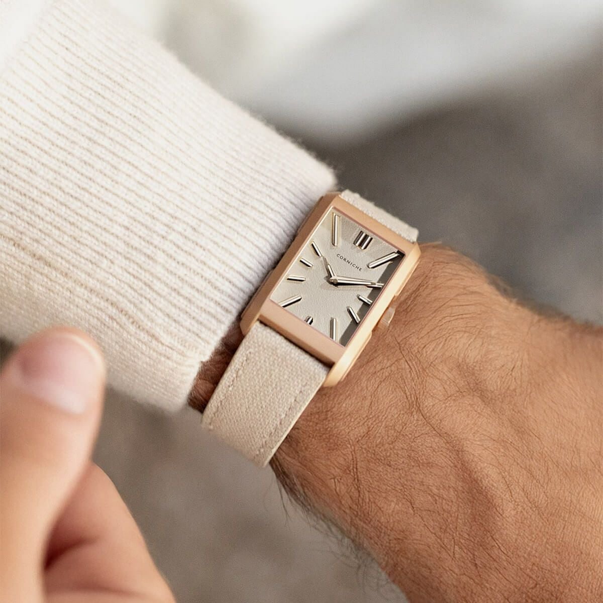 Corniche Watches / コーニッシュ ヴィジョネア ローズゴールド サンド