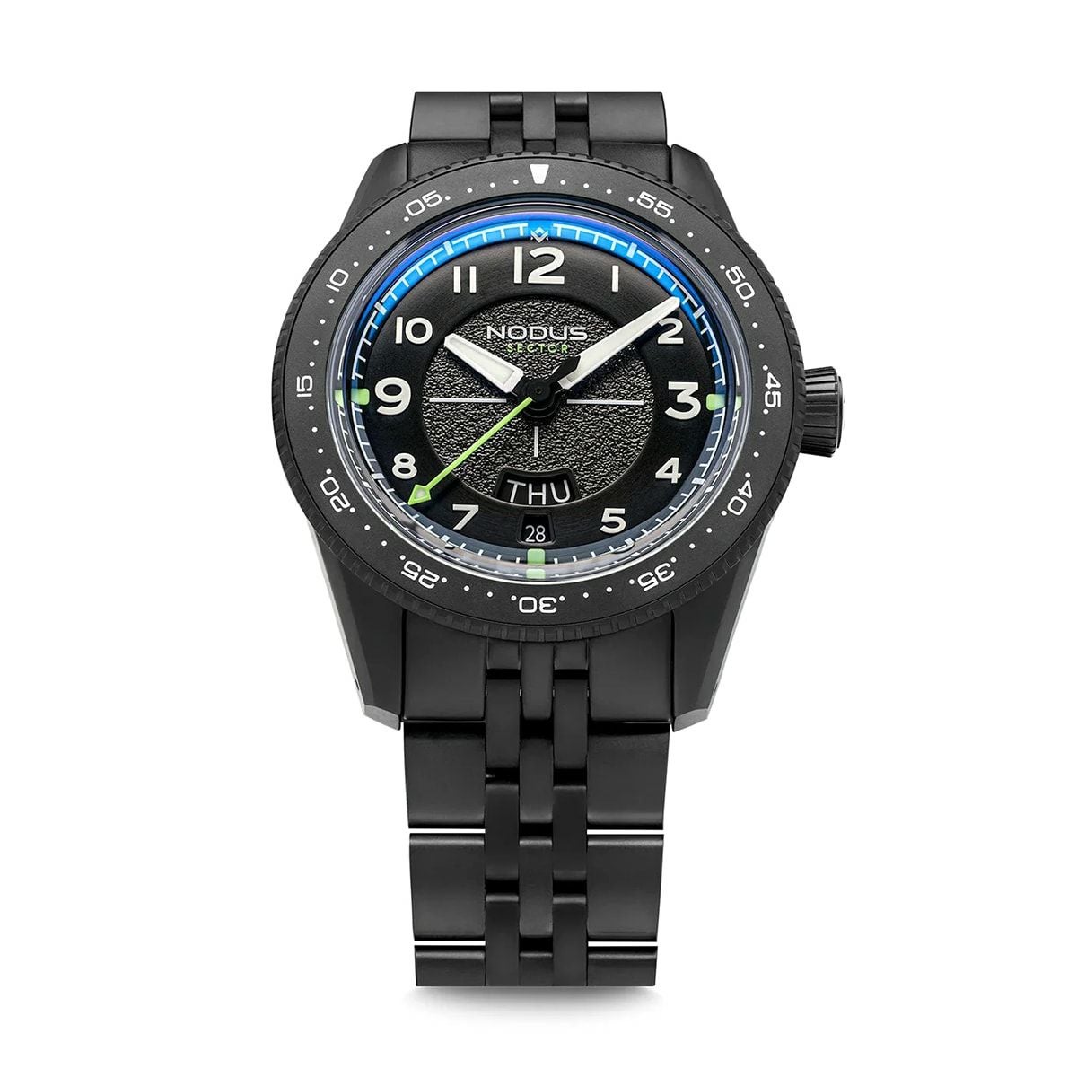NODUS Watches / ノダス ウォッチ SECTOR II PILOT - DLC メンズ腕時計