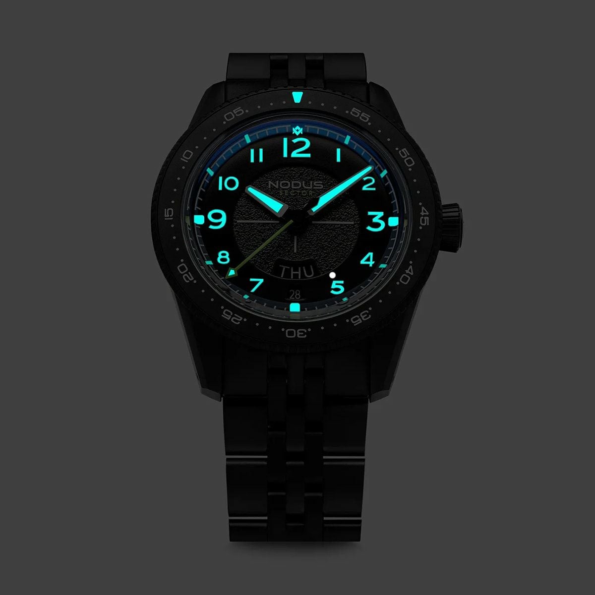 NODUS Watches / ノダス ウォッチ SECTOR II PILOT - DLC メンズ腕時計
