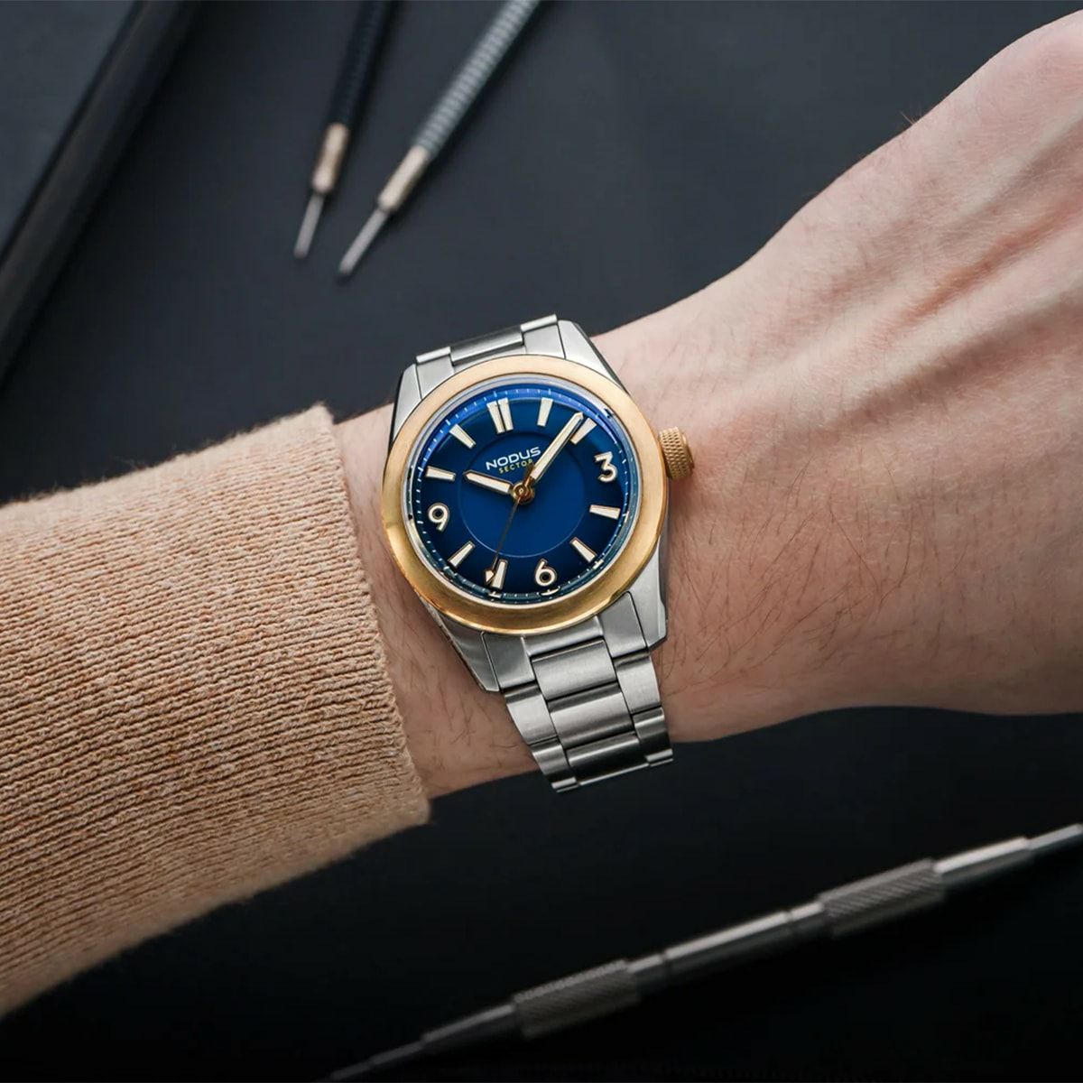 NODUS Watches / ノダス ウォッチ SECTOR II TONE SPORT - BLUE メンズ