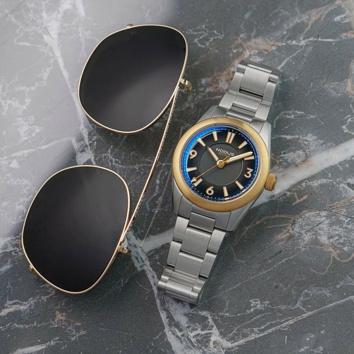 NODUS Watches / ノダス ウォッチ SECTOR II SPORT - TWO TONE GRAY