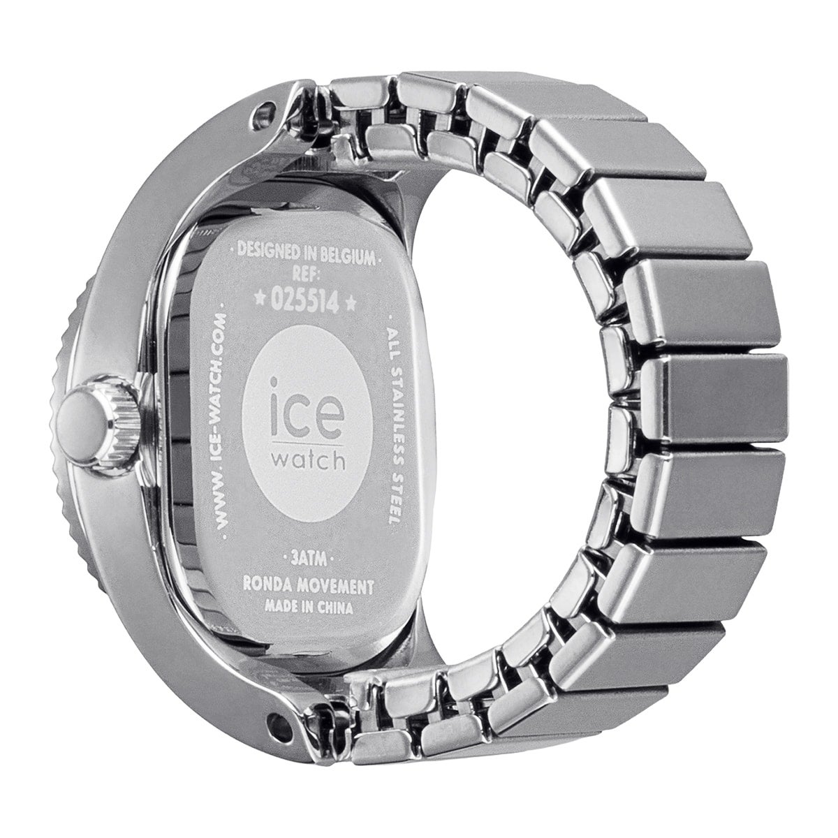 Watch　全花コマウォッチクラッシュウォッチ16cm 925刻印 ICE-WATCH / アイスウォッチ Chouchou - シルバー - 16mm - 2H