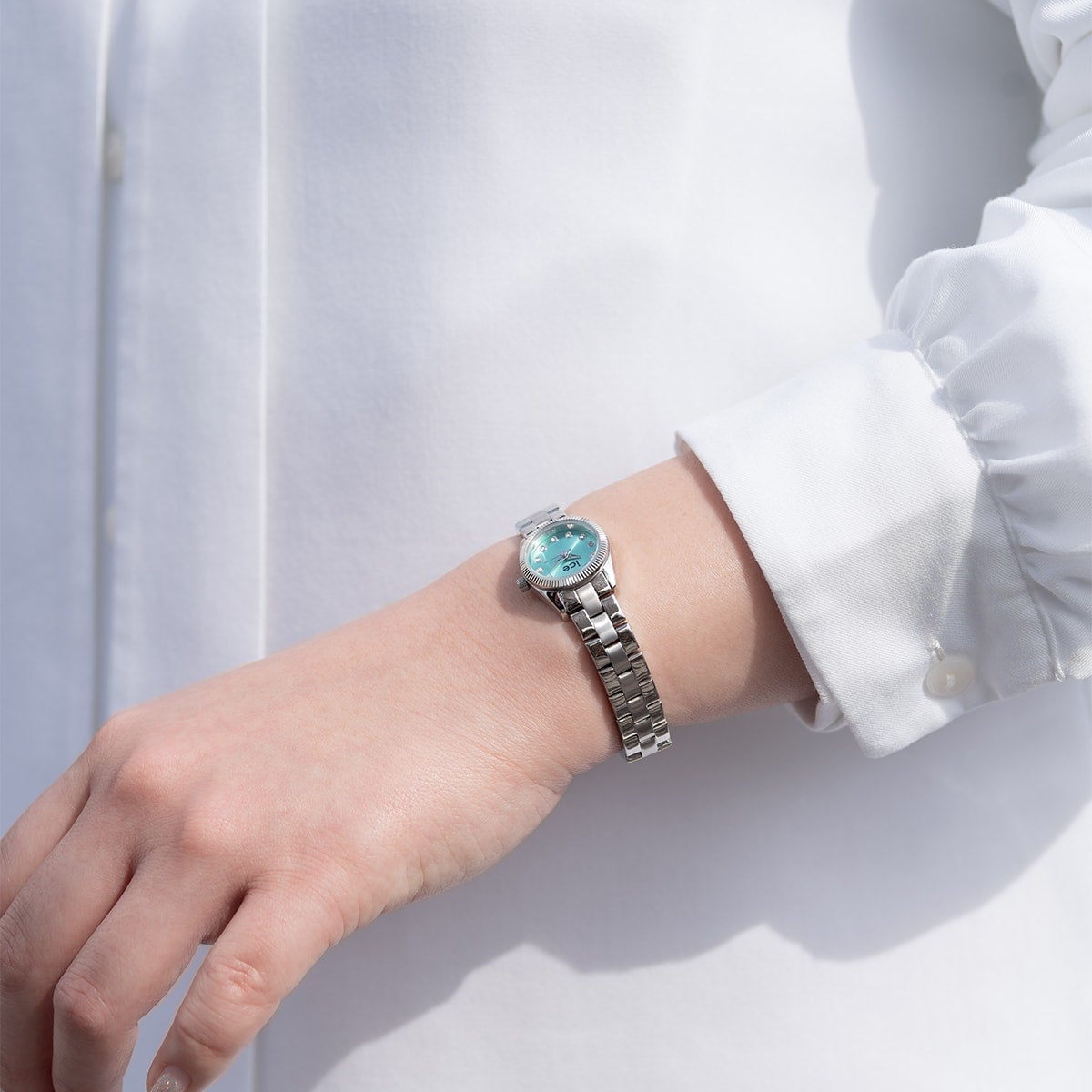 ICE-WATCH / アイスウォッチ ICE mimi - シルバーターコイズ - 19mm