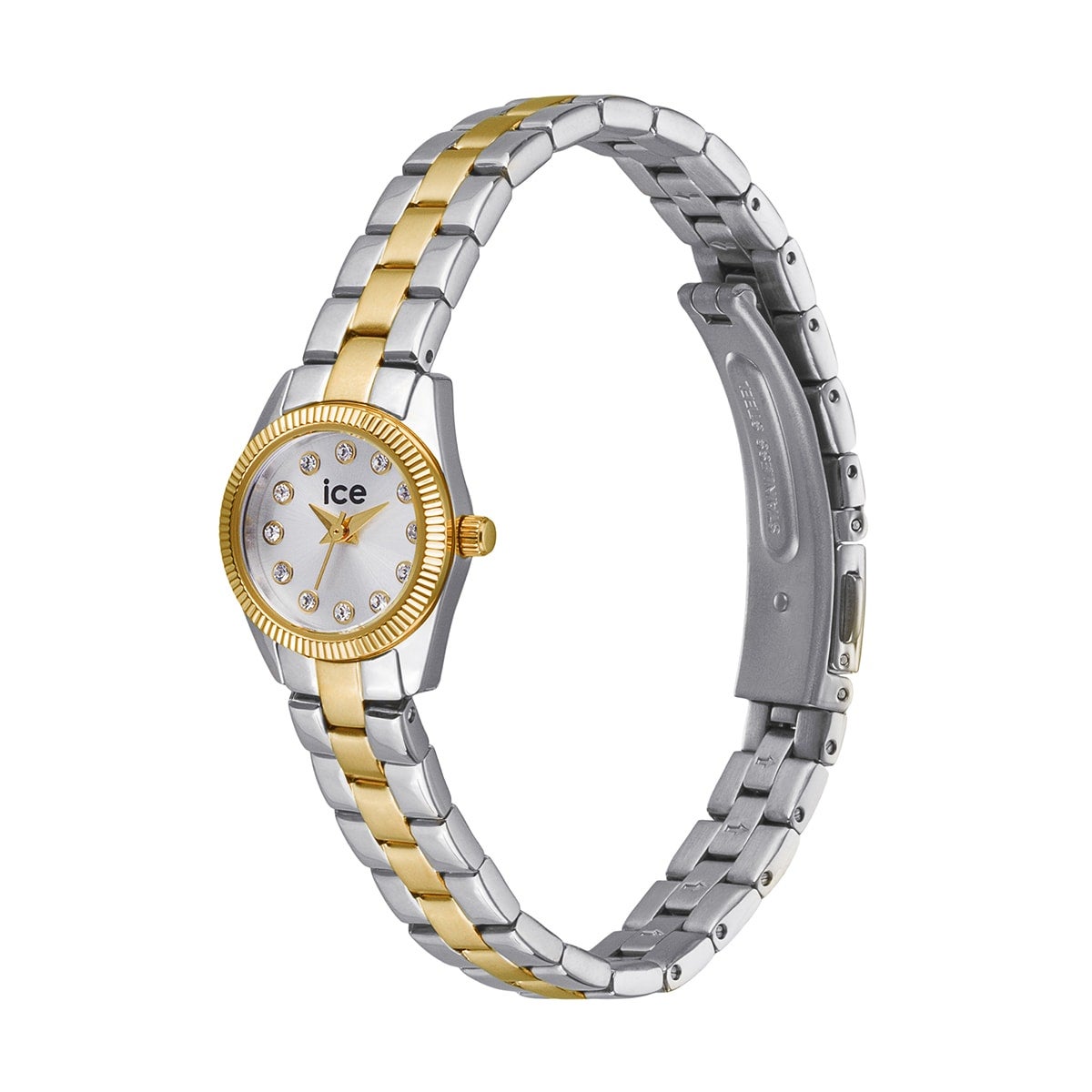 ICE-WATCH / アイスウォッチ ICE mimi -シルバーゴールド - 19mm - 3H