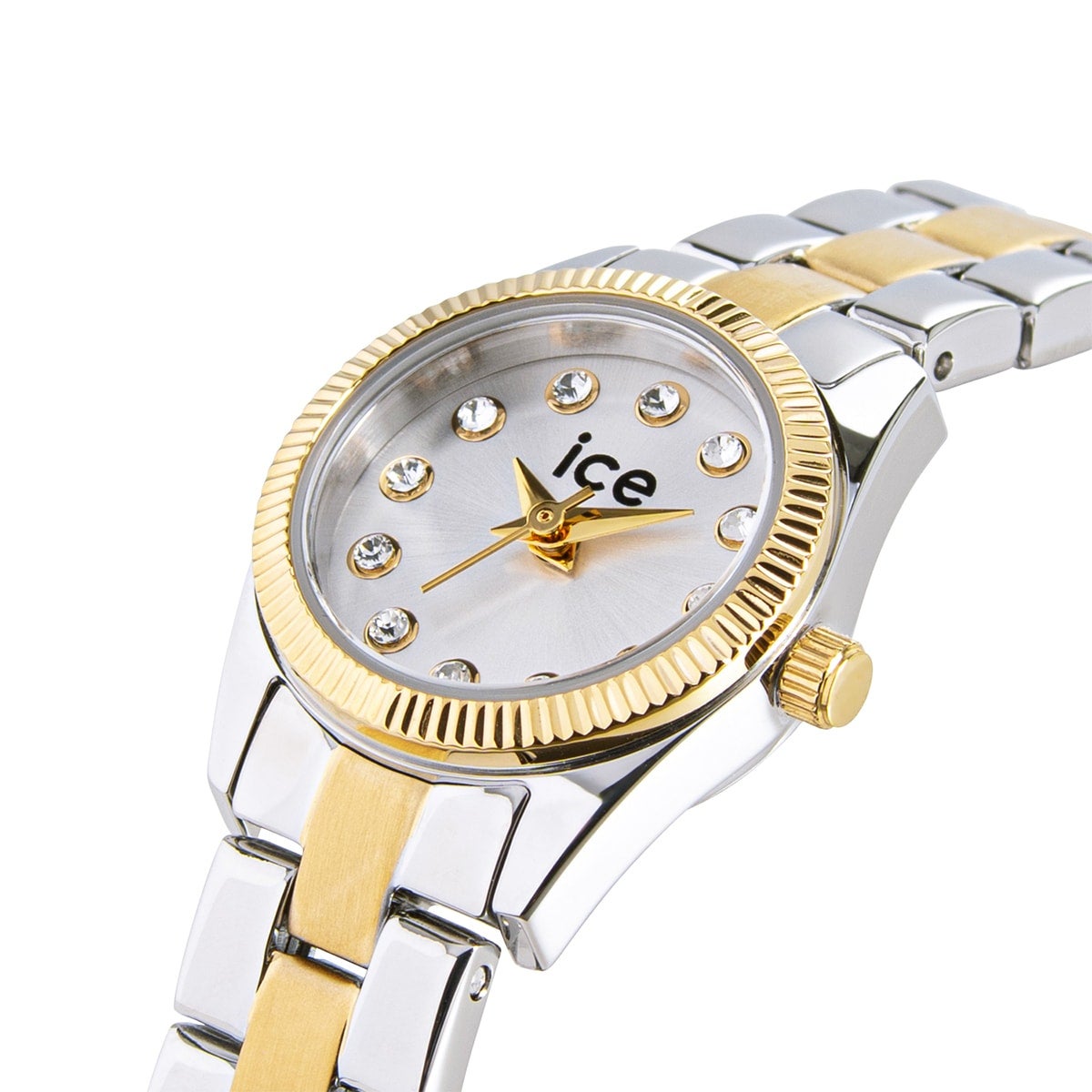 ICE-WATCH / アイスウォッチ ICE mimi -シルバーゴールド - 19mm - 3H