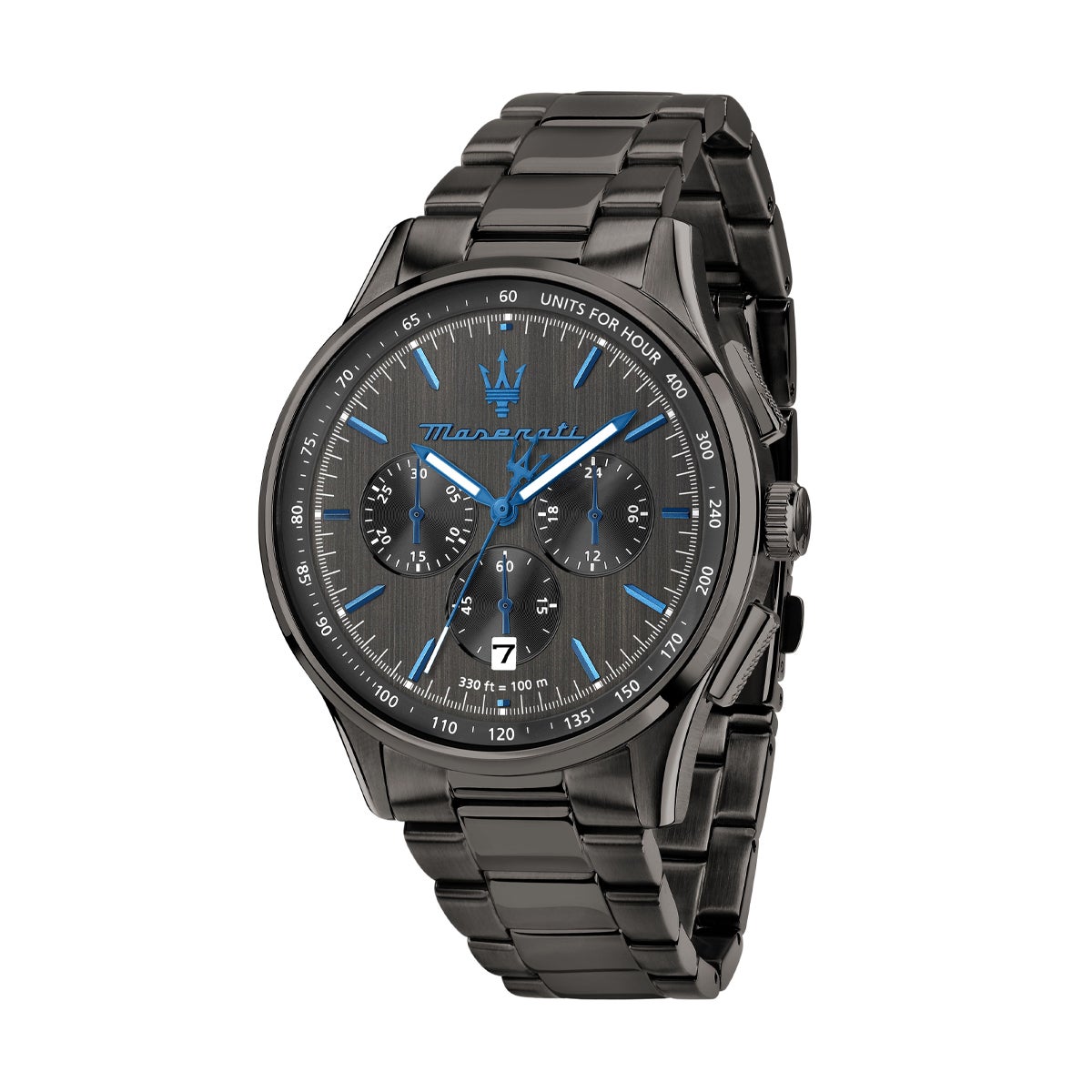 Maserati / マセラティ ソルパッソ 42mm クロノ ダークガン ダイヤル