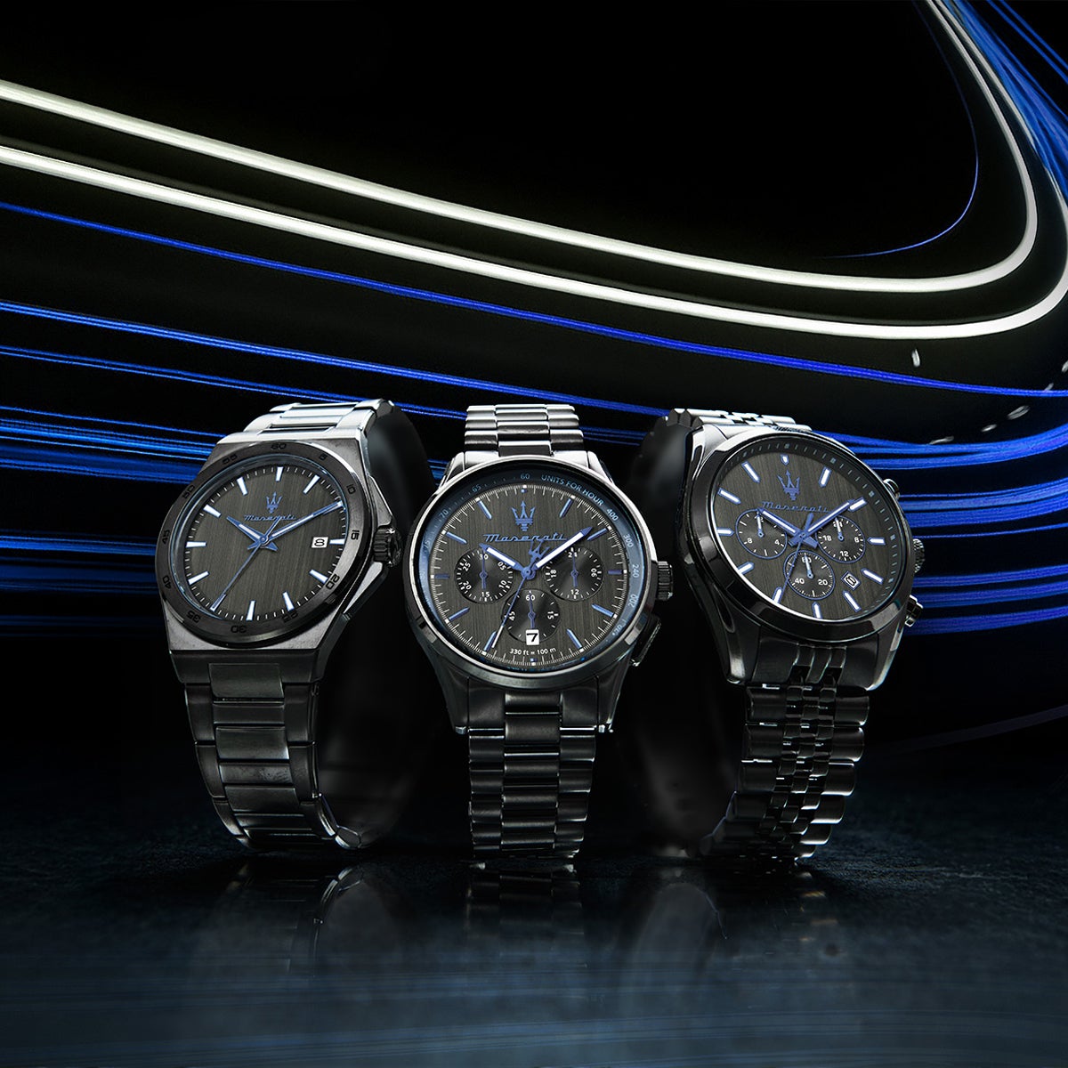 Maserati / マセラティ アトラツィオーネ 43mm マルチ ダークガン