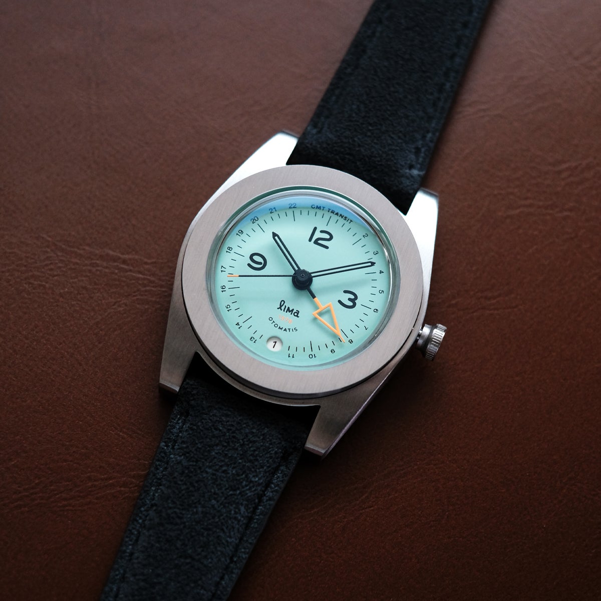 Lima Watch / リマウォッチ GMT TRANSIT TEAL