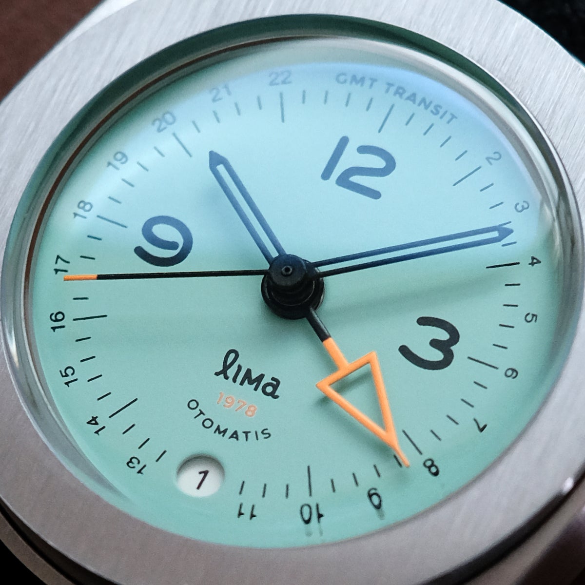 Lima Watch / リマウォッチ GMT TRANSIT TEAL