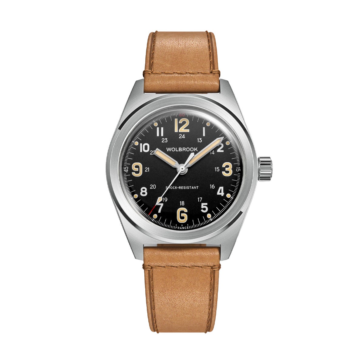 Wolbrook / ウォルブルック Outrider Automatic Watch - Camel Leather
