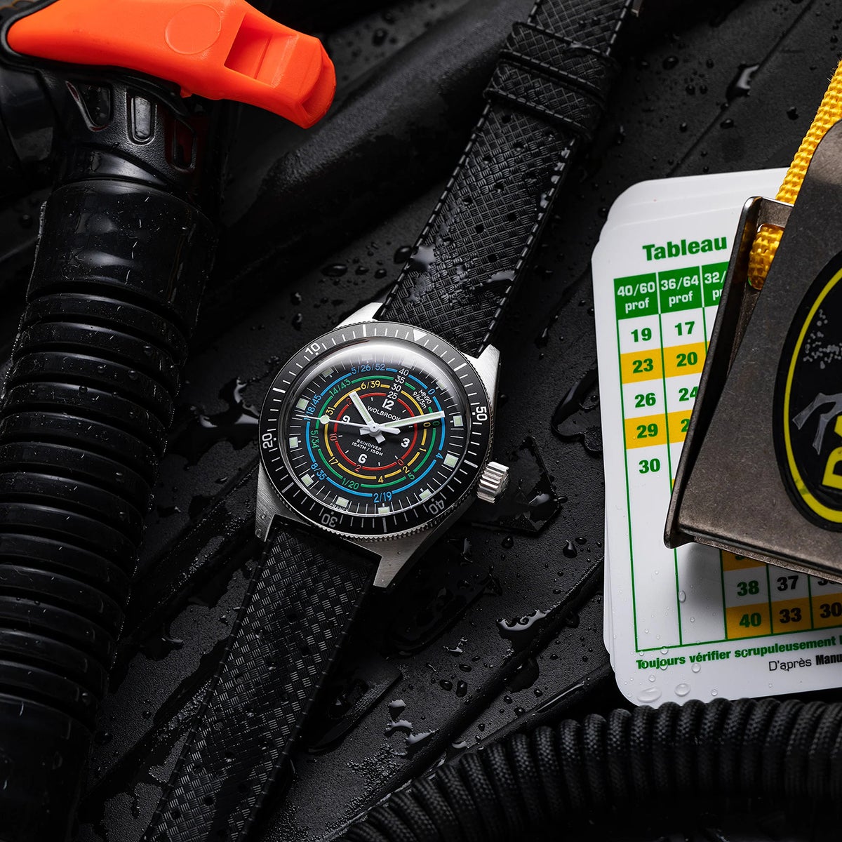 Wolbrook / ウォルブルック Skindiver Decompression Automatic Watch