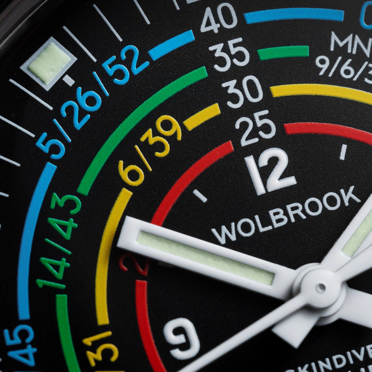 Wolbrook / ウォルブルック Skindiver Decompression Automatic Watch