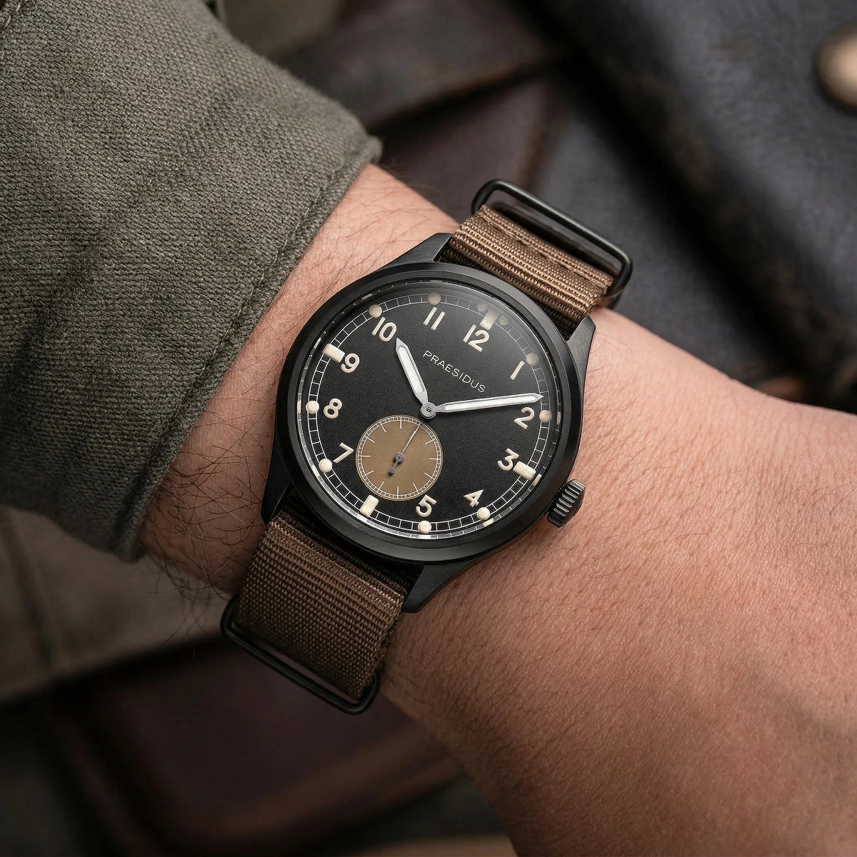 Praesidus / プレジダス Dirty Dozen 70200A 40mm IP Gun - Brown Nato