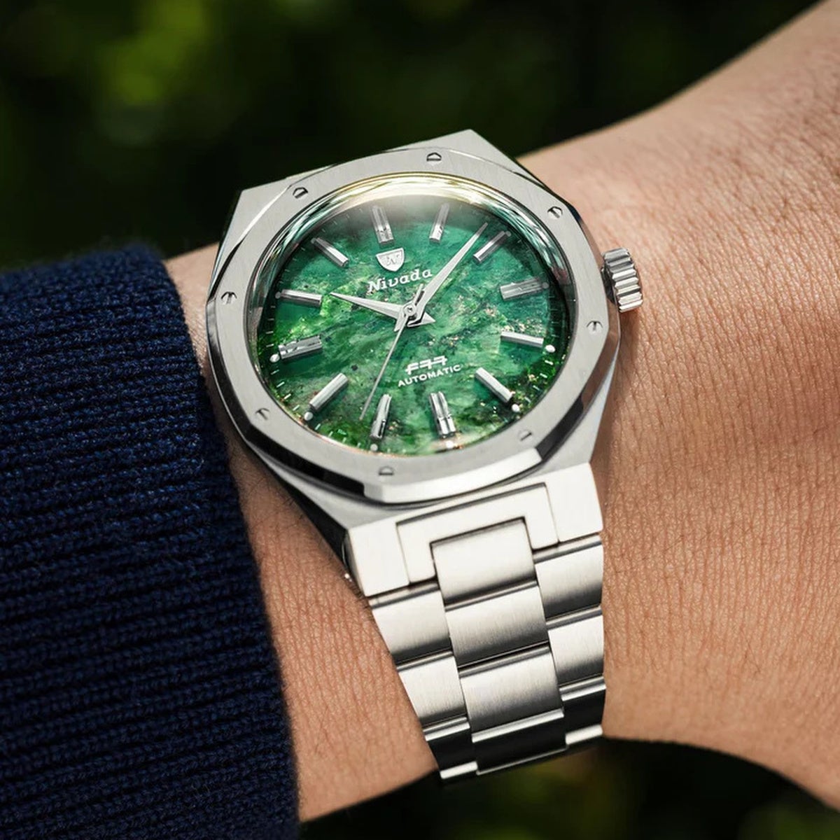 レア　美品　グレン&グリーン　gleann&green F4-16 受注販売】Nivada Grenchen / ニバダ グレンヒェン F77 Mark II SST