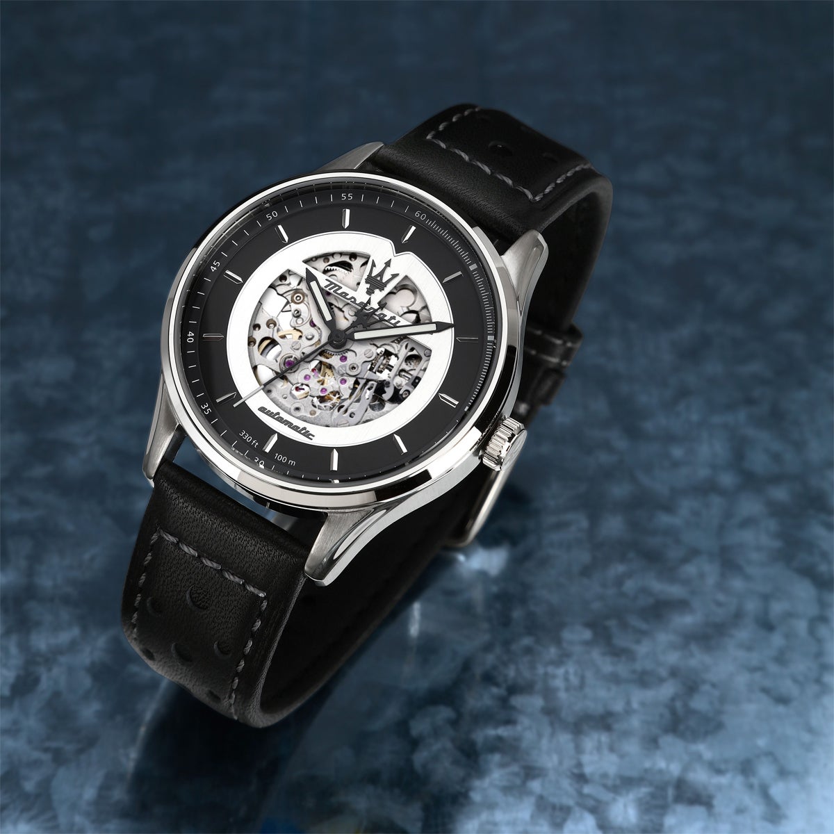 Maserati / マセラティ ソルパッソ - 42mm オートマ ブラック シルバー